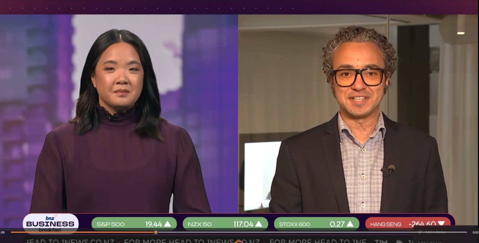 TVNZ Business Breakfast